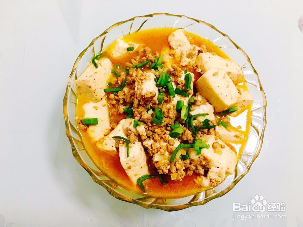 肉沫豆腐的家常做法!——小白学做菜!