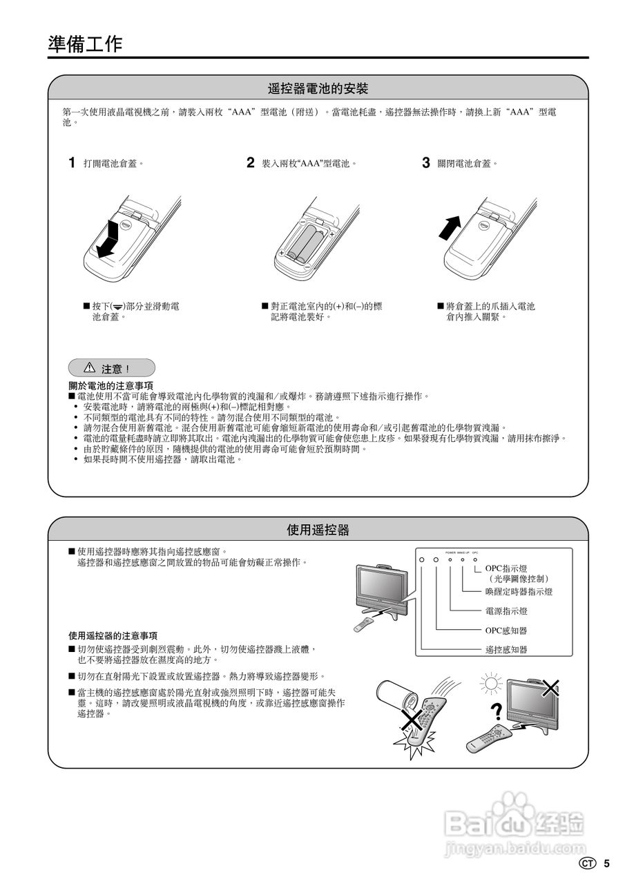 声宝LC-22GA3H型液晶电视机说明书:[1]