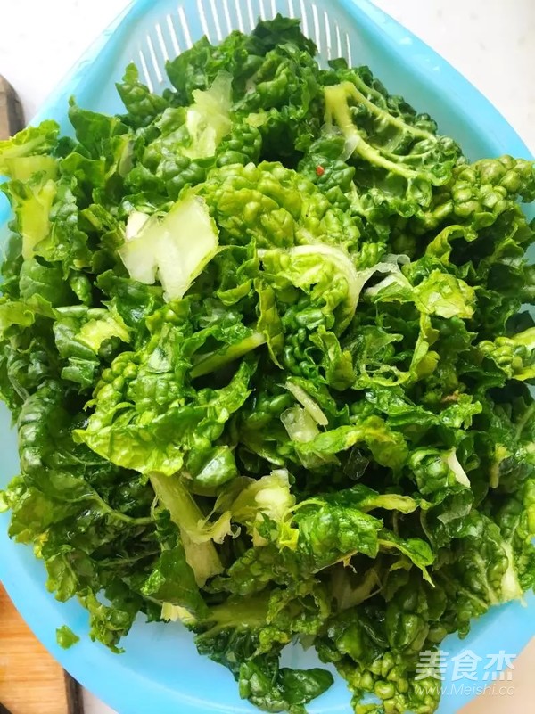 菊花菜炖肉的做法