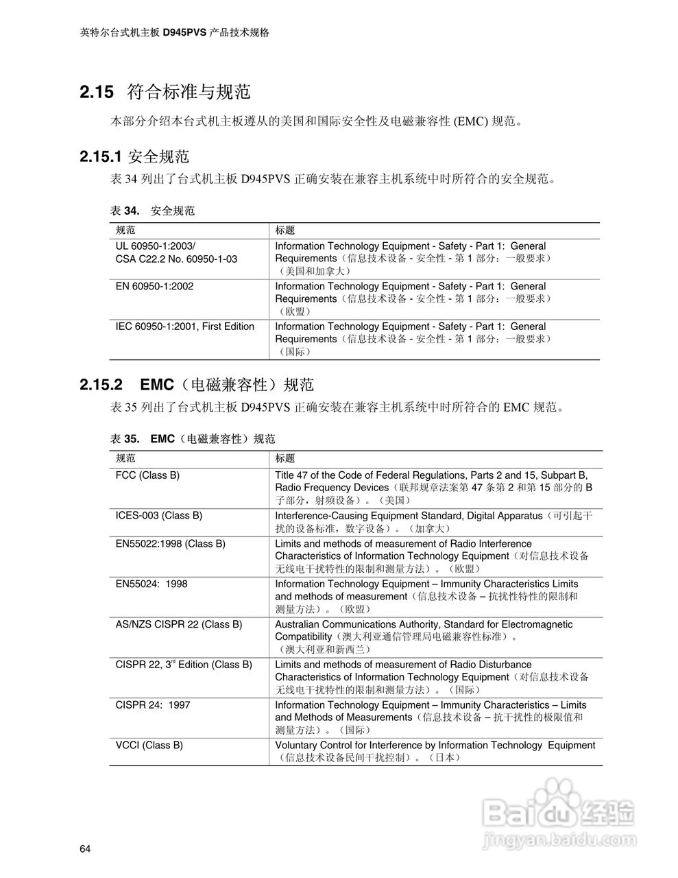 英特尔D945PVS型主板说明书:[7]