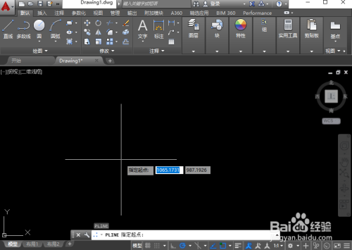CAD中怎么画多段线