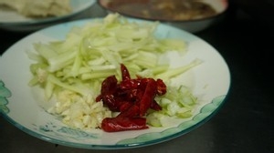 自己在家做超简单干锅菜花