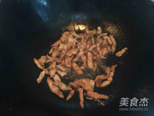 家常扁豆炒肉丝
