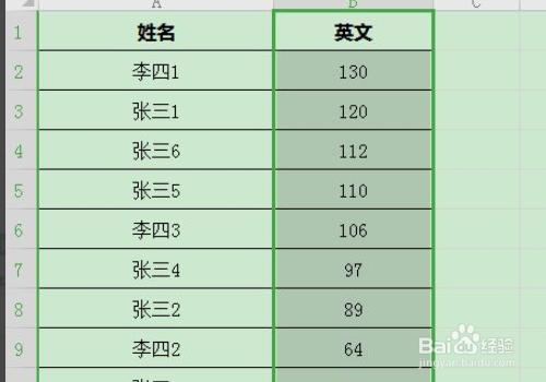 excel按成绩高低排名次如何设置?