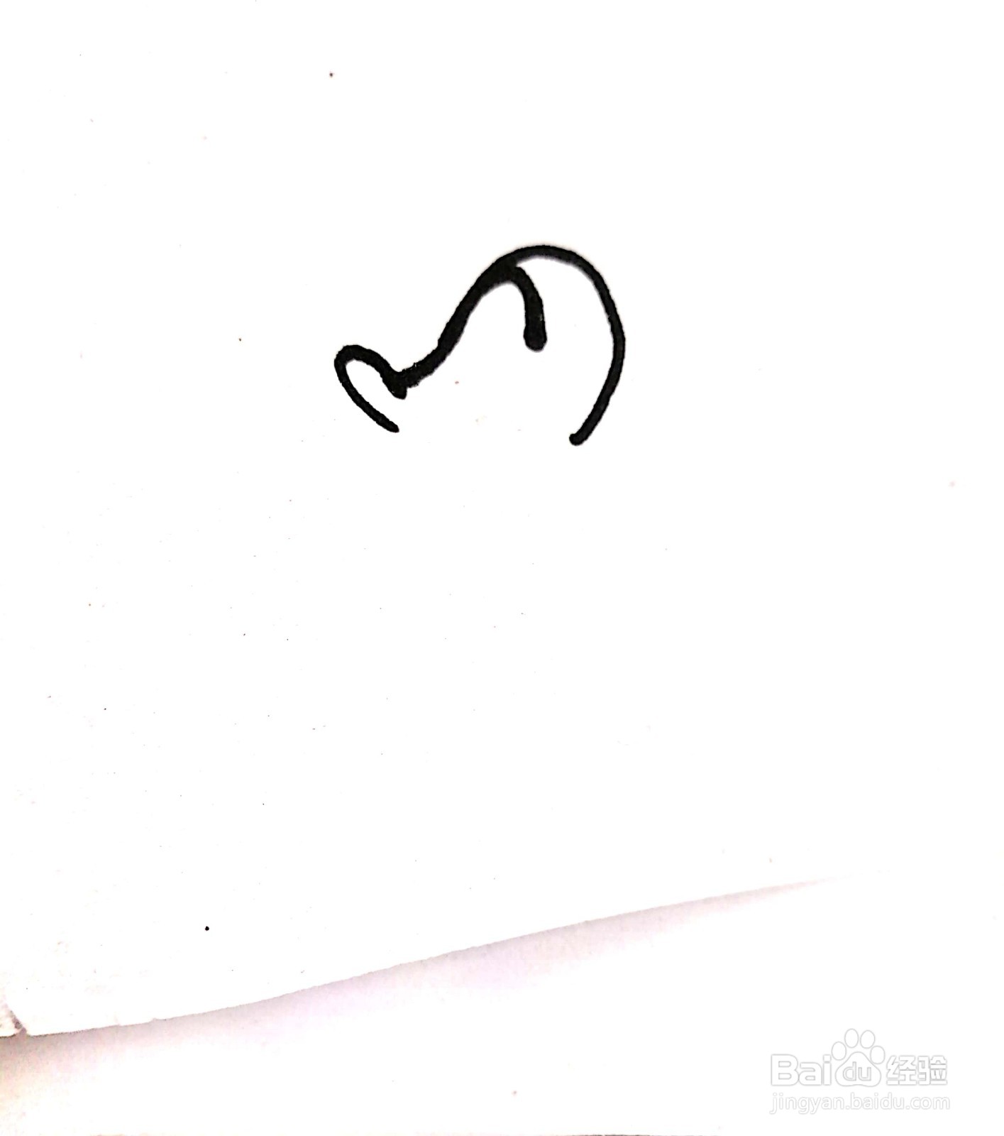 可爱的小鸭游泳圈线描画怎么画