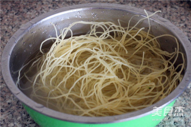 豆浆冷面的做法