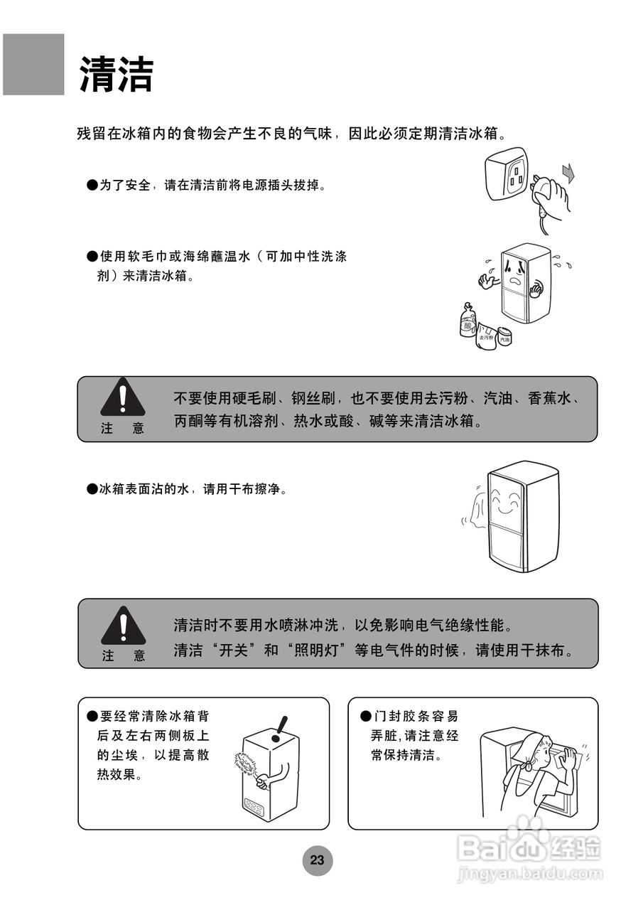 海尔冰箱BCD-218C/LB型说明书:[3]