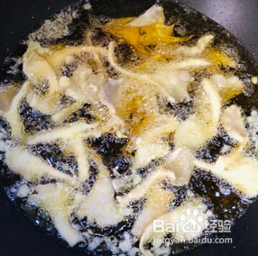 椒盐蘑菇-超好吃的下酒菜