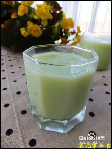 一碗鲜掉眉毛的豆浆毛豆豆浆