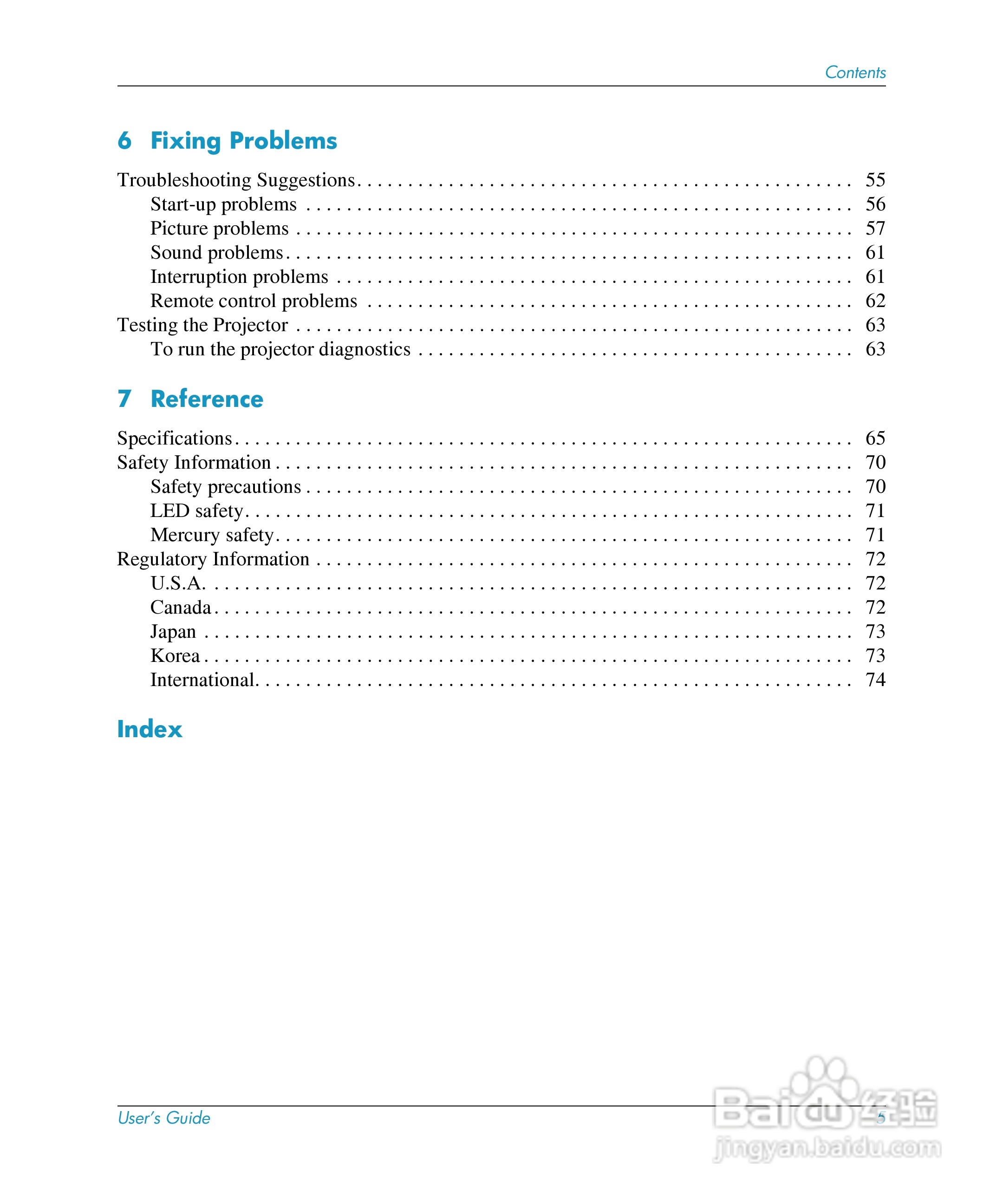 惠普(康柏) HP mp3220 Digital Projector投影机说明书:[1]