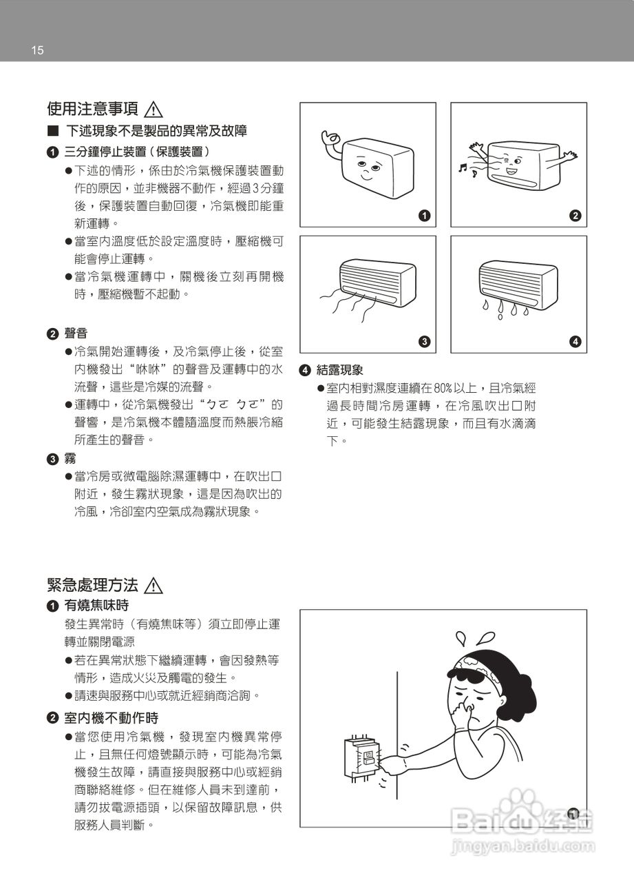 声宝AM-PY71L、AU-PY71型冷气机说明书:[2]