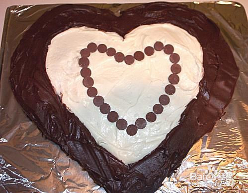 怎么制作心形的蛋糕