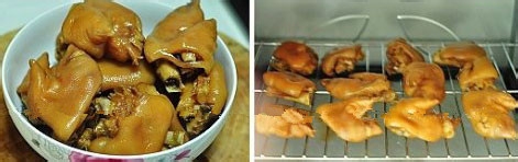 自制超级诱人的美容养颜烤猪蹄