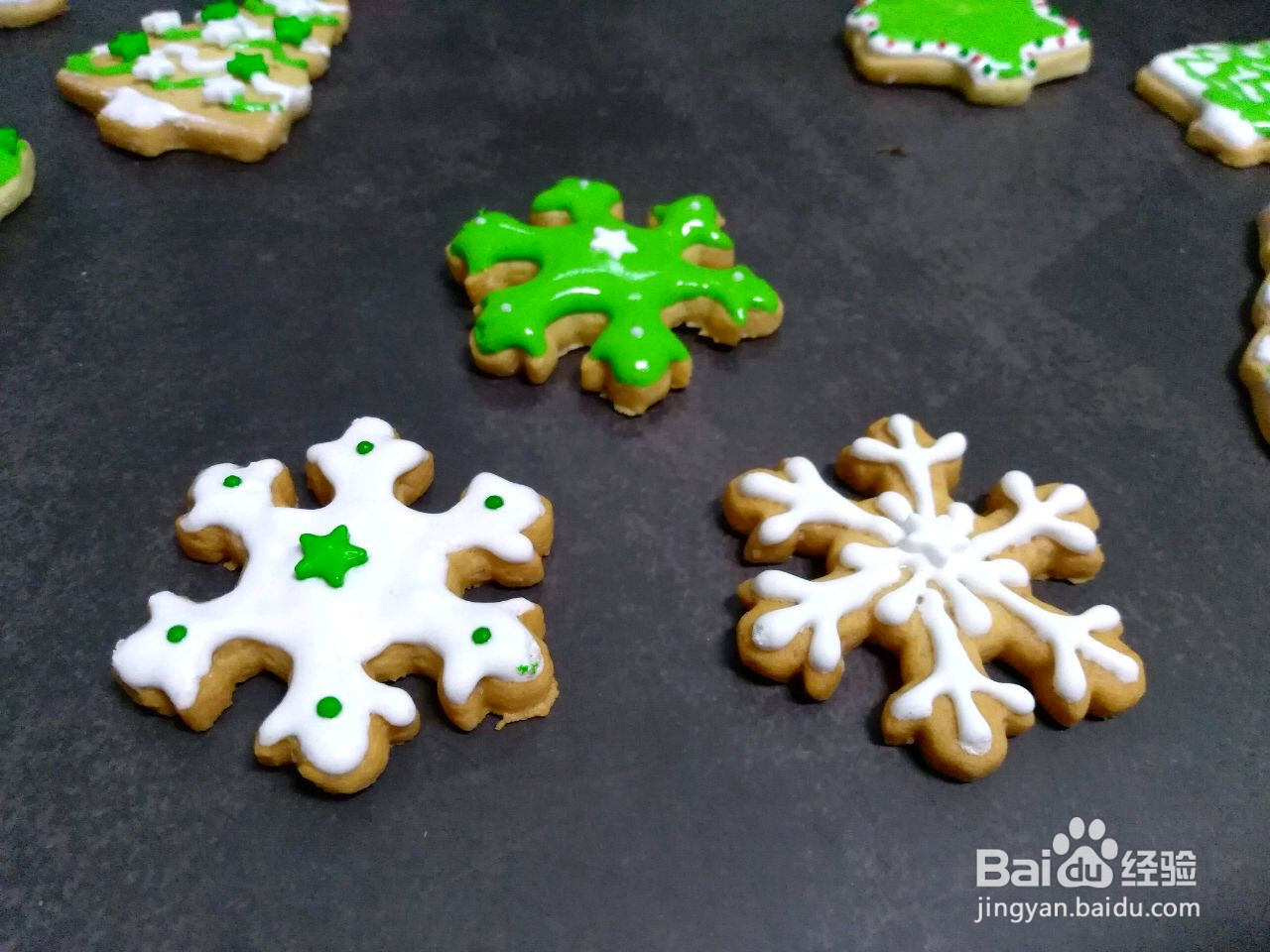 多款圣诞树饼干的做法