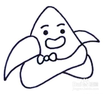 学画粽子简笔画