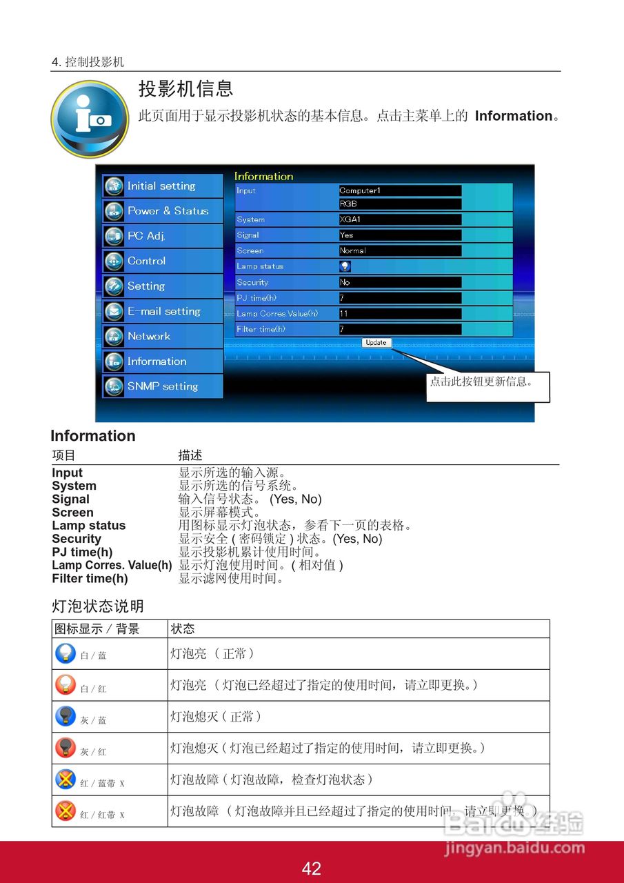 优派PJL6233投影机使用说明书:[13]