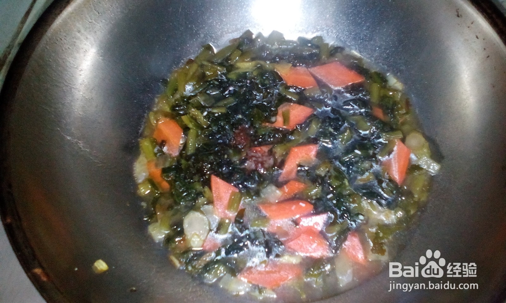东北雪菜炖豆腐的做法