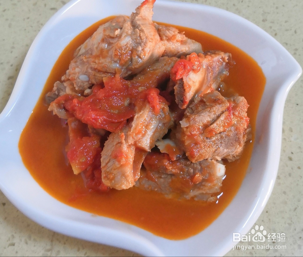 番茄排骨的做法