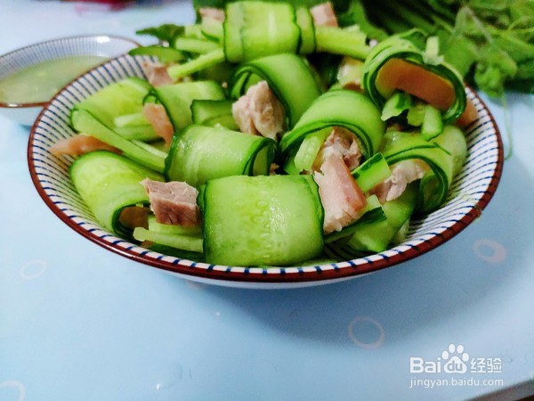 教你简单做家常菜青瓜炒五花肉