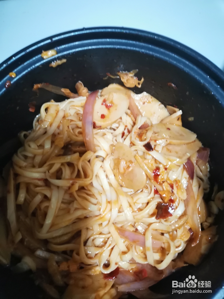 挑战自制力的拌面