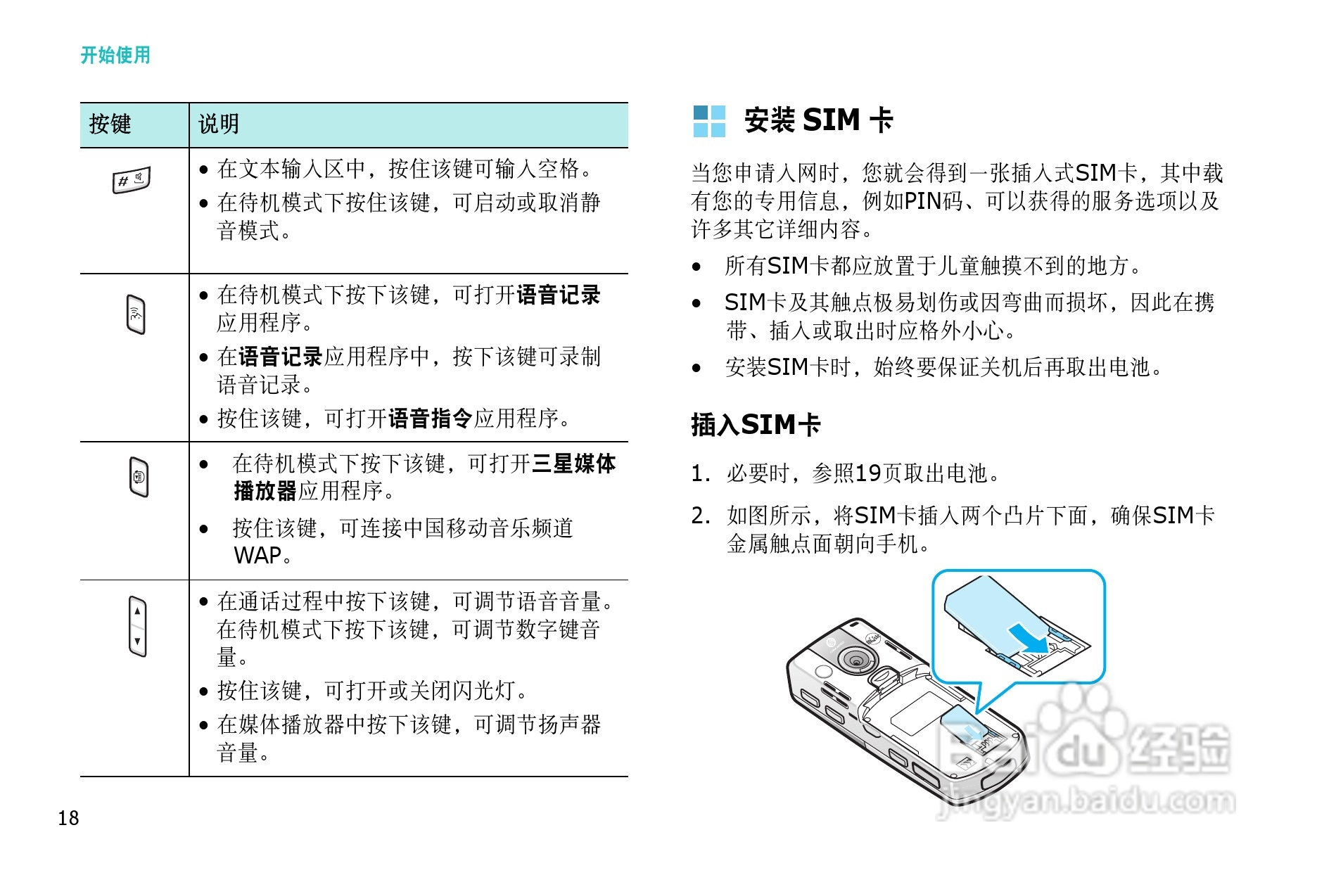 三星SGH-i308手机使用说明书:[2]