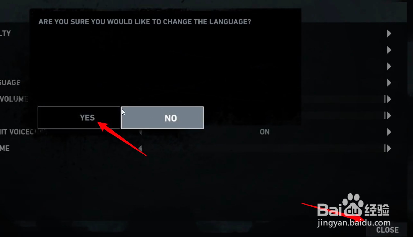 古墓丽影第一部怎么调中文