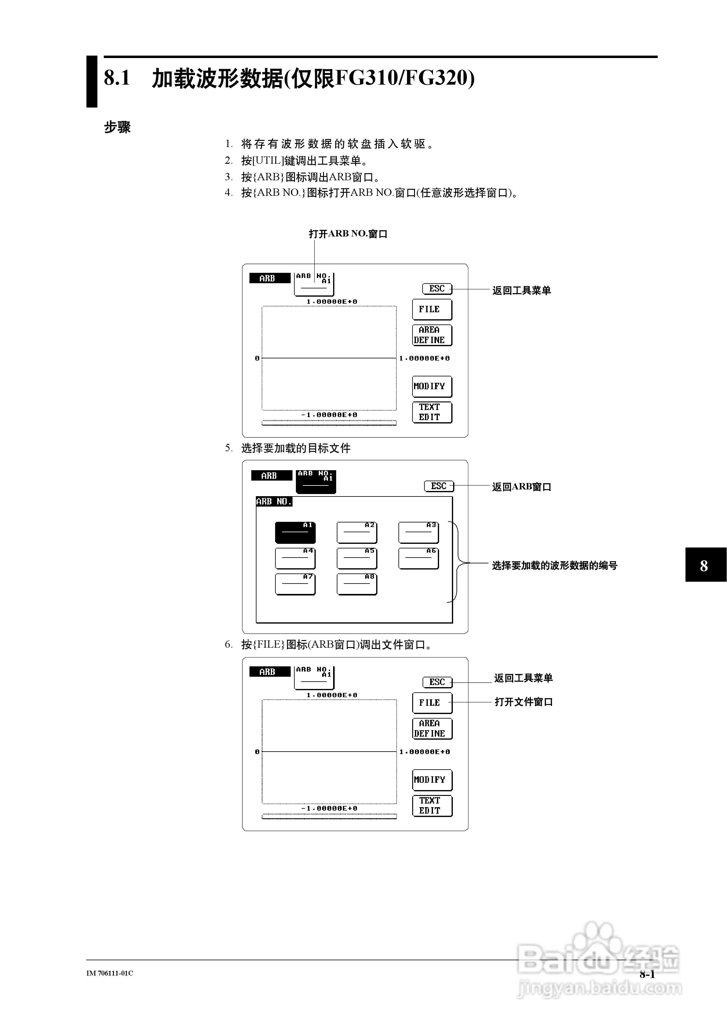 FG200/FG300合成函数发生器用户说明书:[6]
