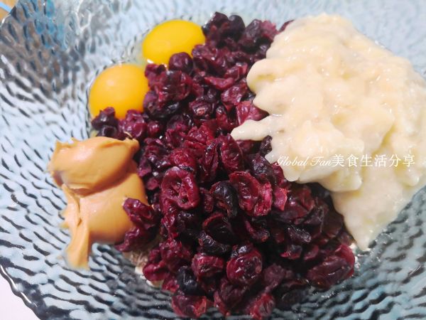 花生酱蔓越莓燕麦司康