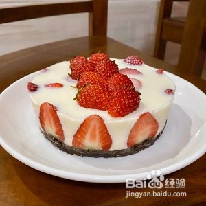 好看又好吃的草莓蛋糕