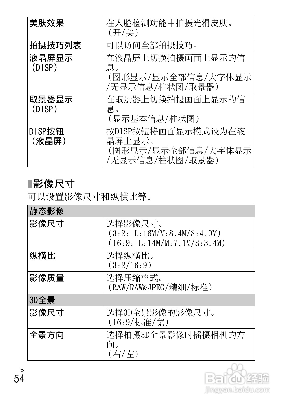 索尼NEX-F3数码照相机使用说明书:[6]