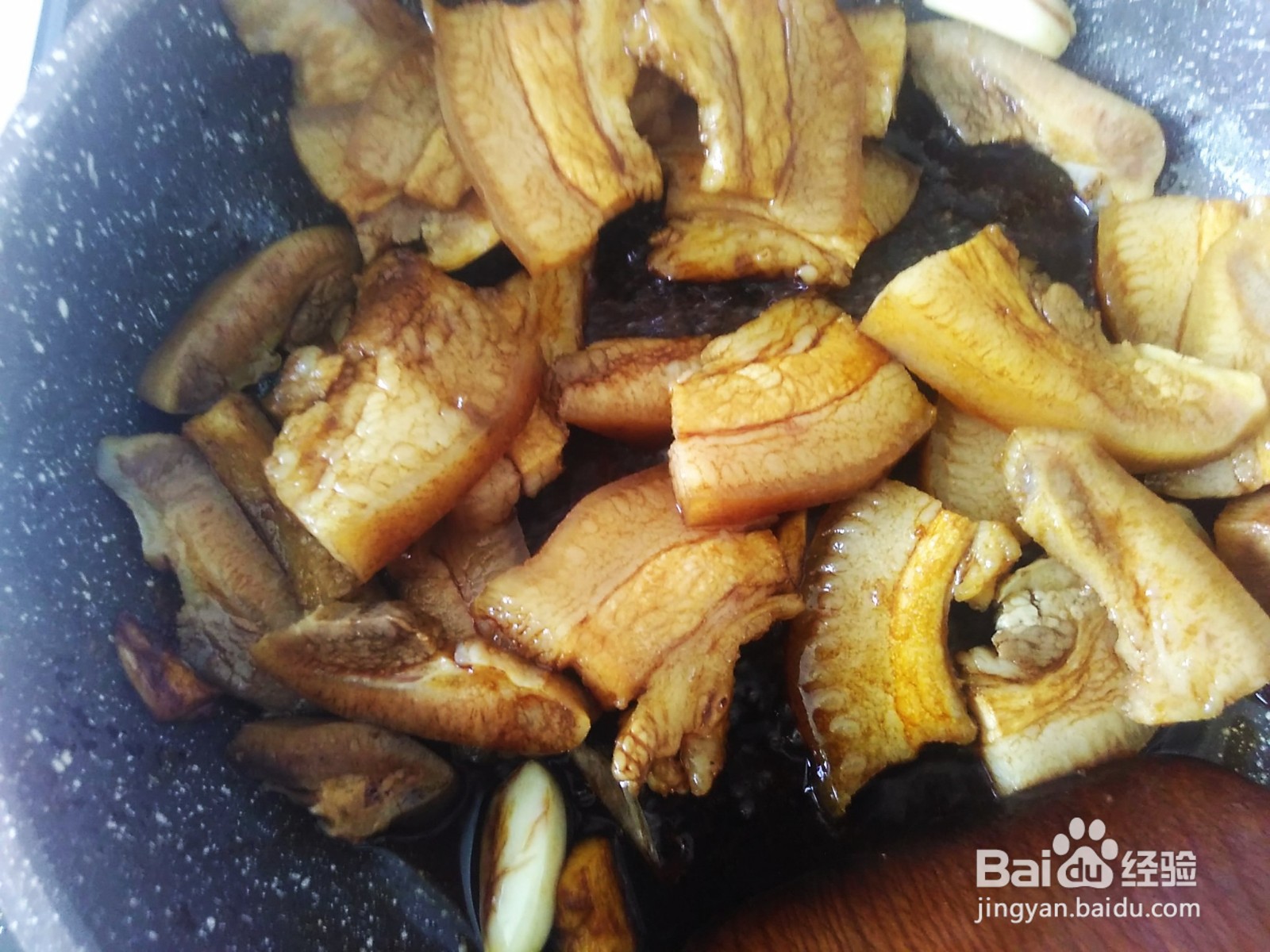 猪头皮和假篓这样做，超好吃