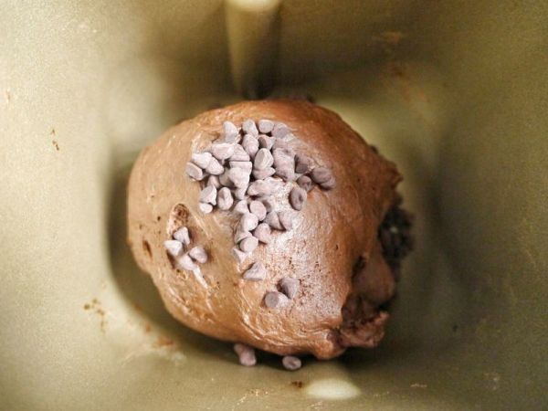 黑巧豆豆麻薯包