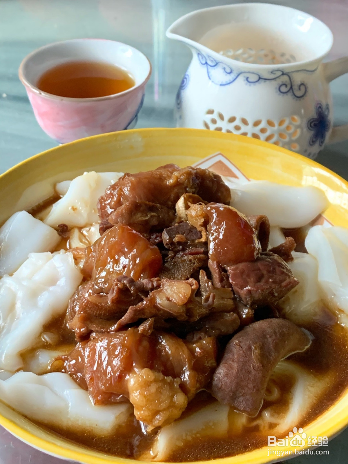 焖牛筋牛杂牛腩的做法
