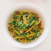 凉拌贡菜的制作方法