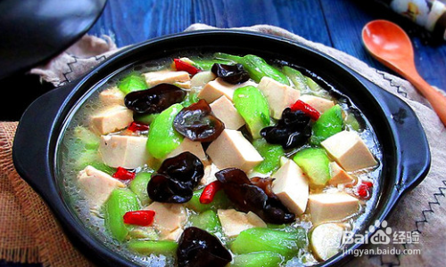 怎么做丝瓜炖豆腐