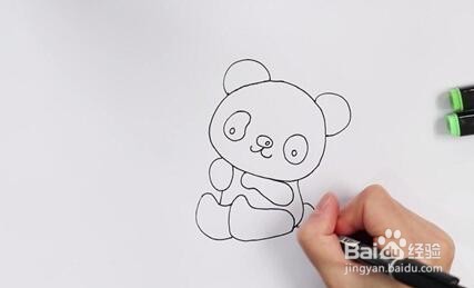 关于熊猫的手抄报图片(三年级)