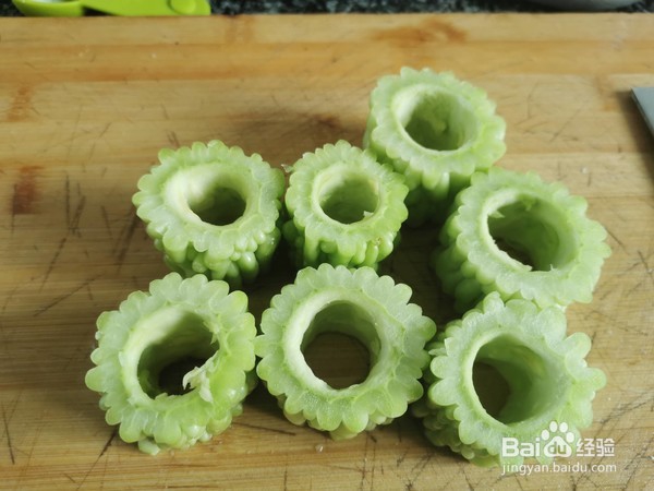 苦瓜酿肉的做法