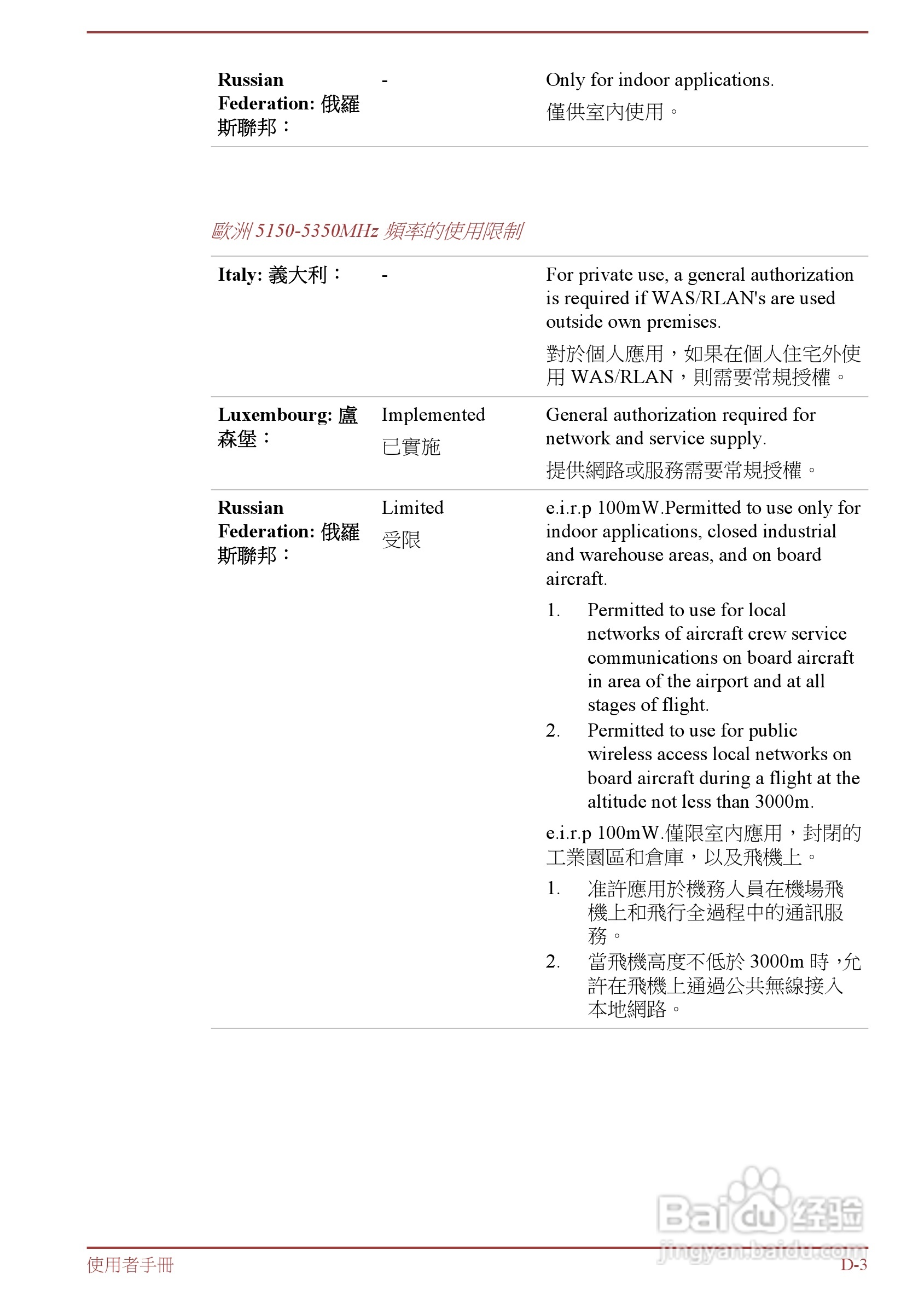 东芝Satellite L850D笔记本电脑说明书:[12]