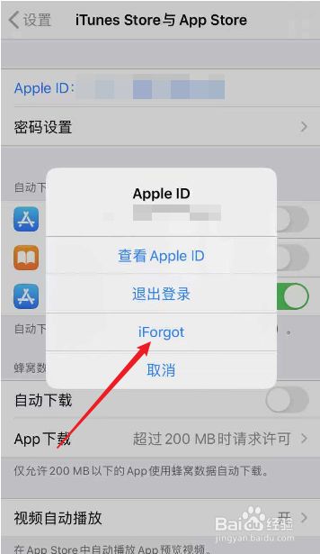 苹果手机怎么设置id账号和密码