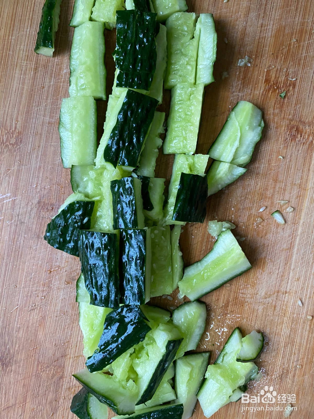 蒜蓉黄瓜的做法