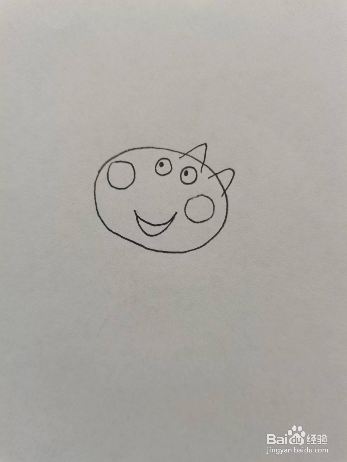 铅笔画小狗丹尼