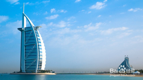 世界著名建筑简笔画教程之迪拜帆船酒店