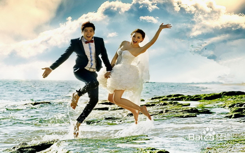 身材娇小的新娘如何拍好婚纱照