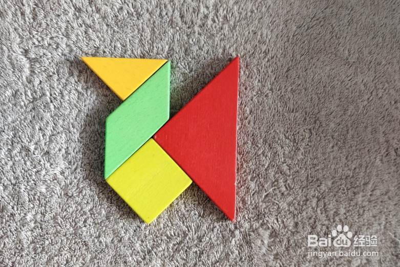 用七巧板怎样拼一只火鸡？