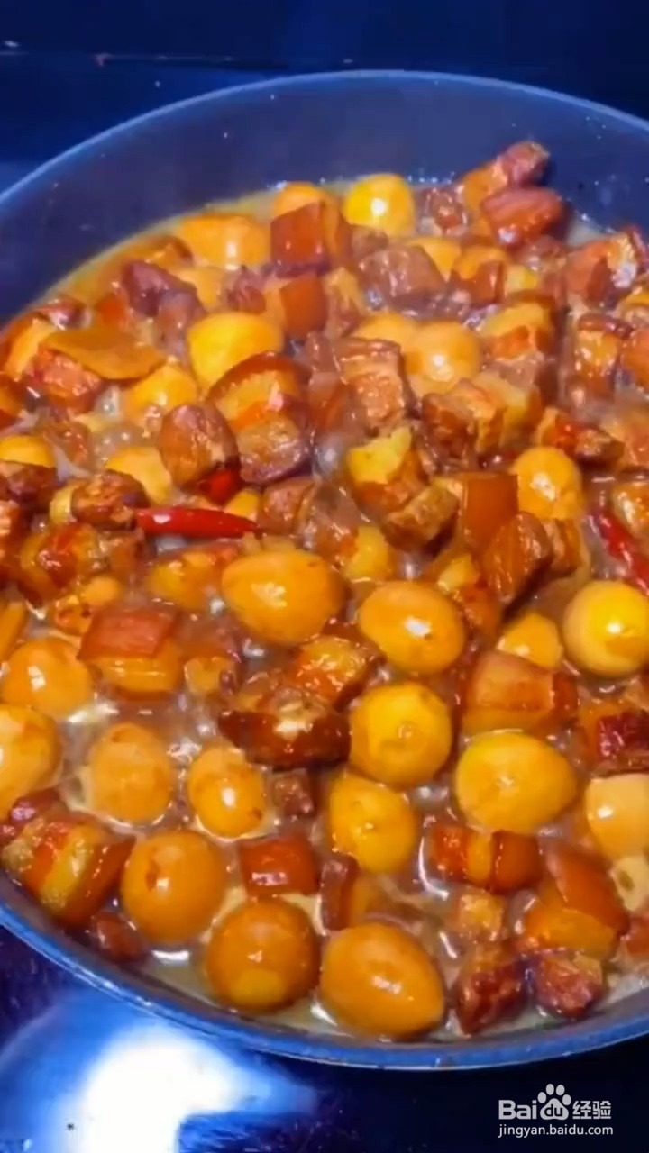 如何制作东北五花肉鹌鹑蛋