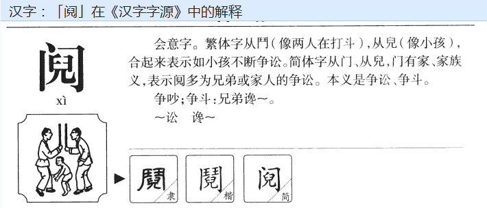 门里面加个儿念什么