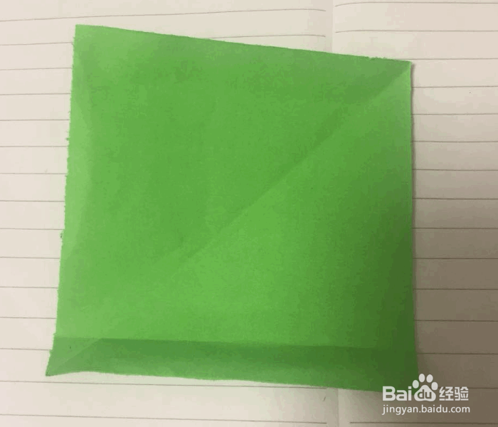 牵牛花花萼的简单折法