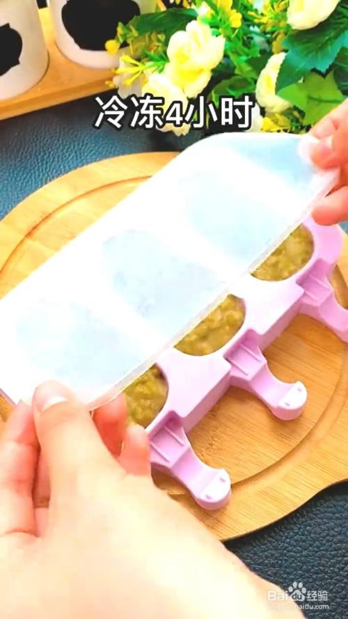 如何制作绿豆雪糕?