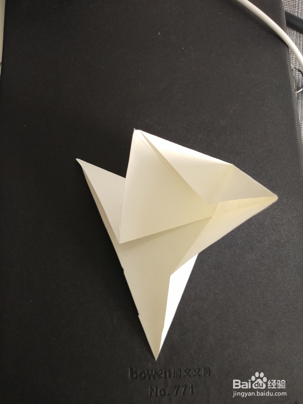 怎么手工折纸鹤