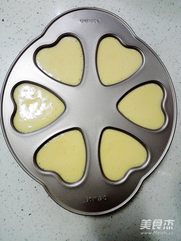 心形海绵小蛋糕